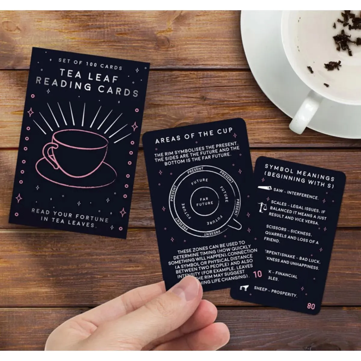 Karte TEA LEAF READING 