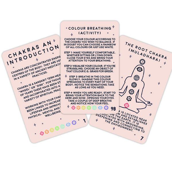 Set 100 karata za aktivaciju čakri CHAKRA CARDS 