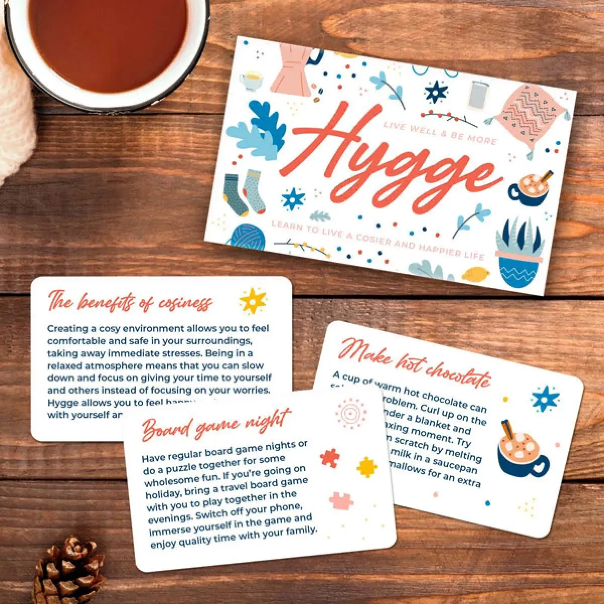 Kartice sa afirmacijama HYGGE 
