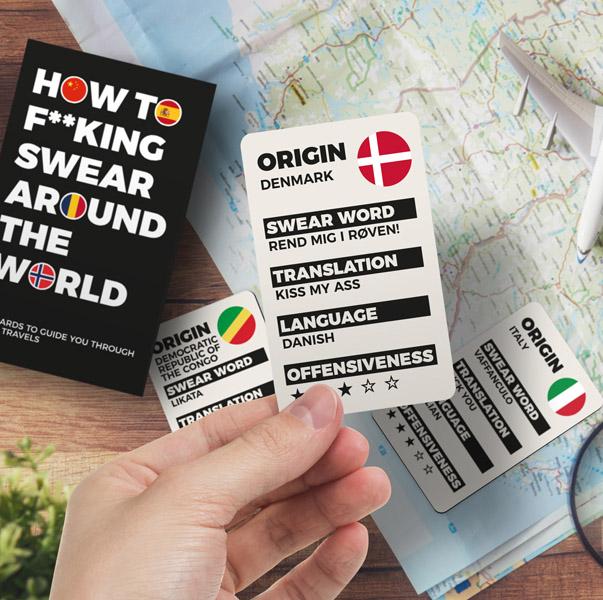 Kartice  HOW TO F**KING SWEAR AROUND THE WORLD 