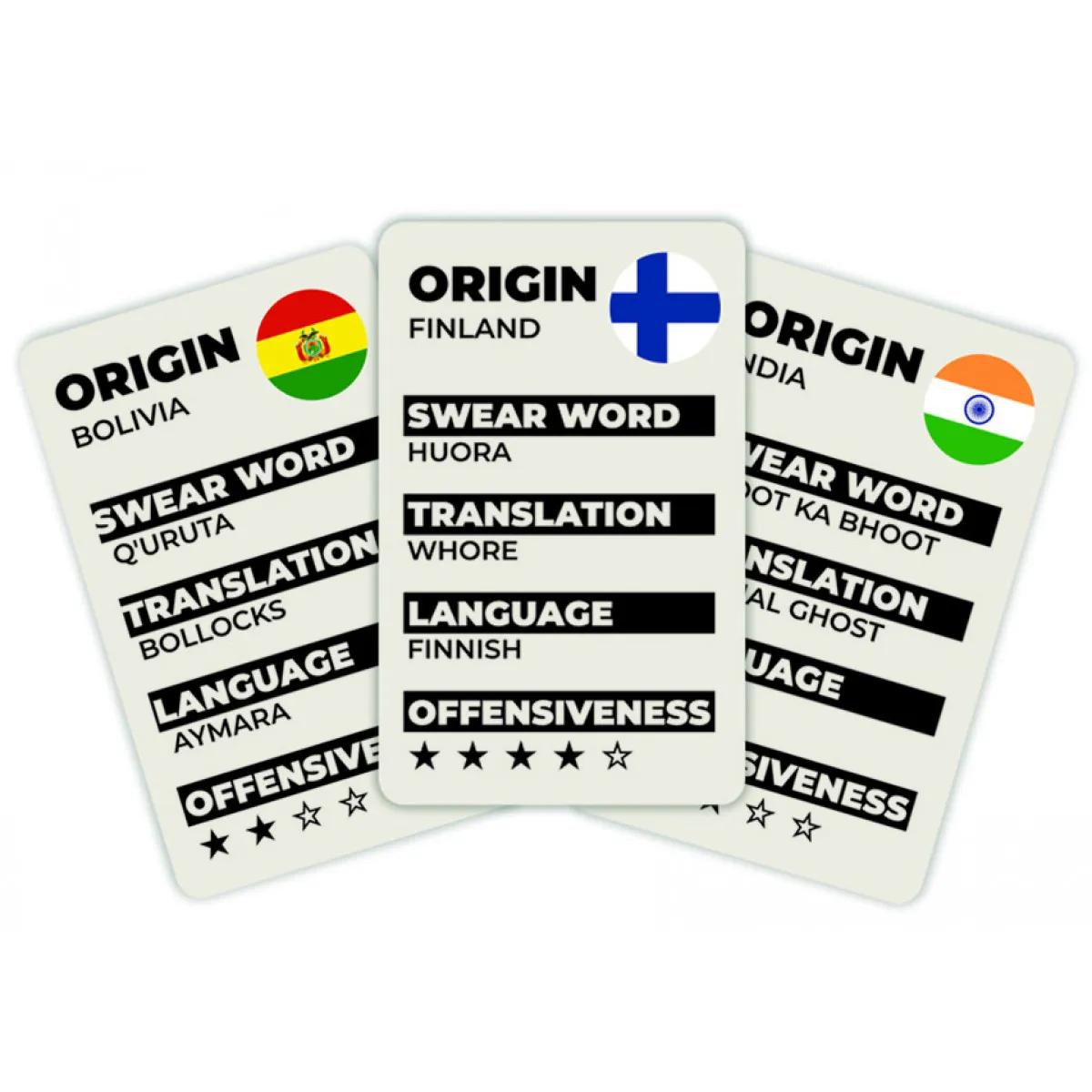 Kartice  HOW TO F**KING SWEAR AROUND THE WORLD 