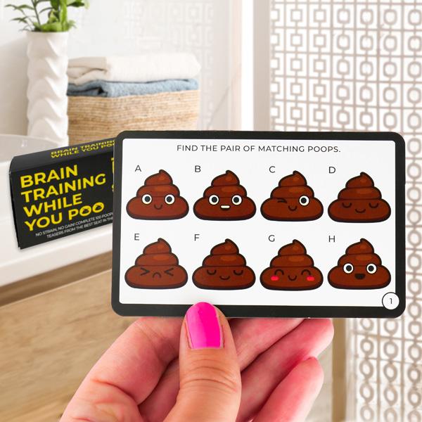 Društvena igra BRAIN TRAINING WHILE YOU POO 