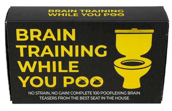 Društvena igra BRAIN TRAINING WHILE YOU POO 