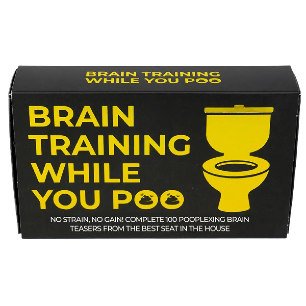 Društvena igra BRAIN TRAINING WHILE YOU POO 