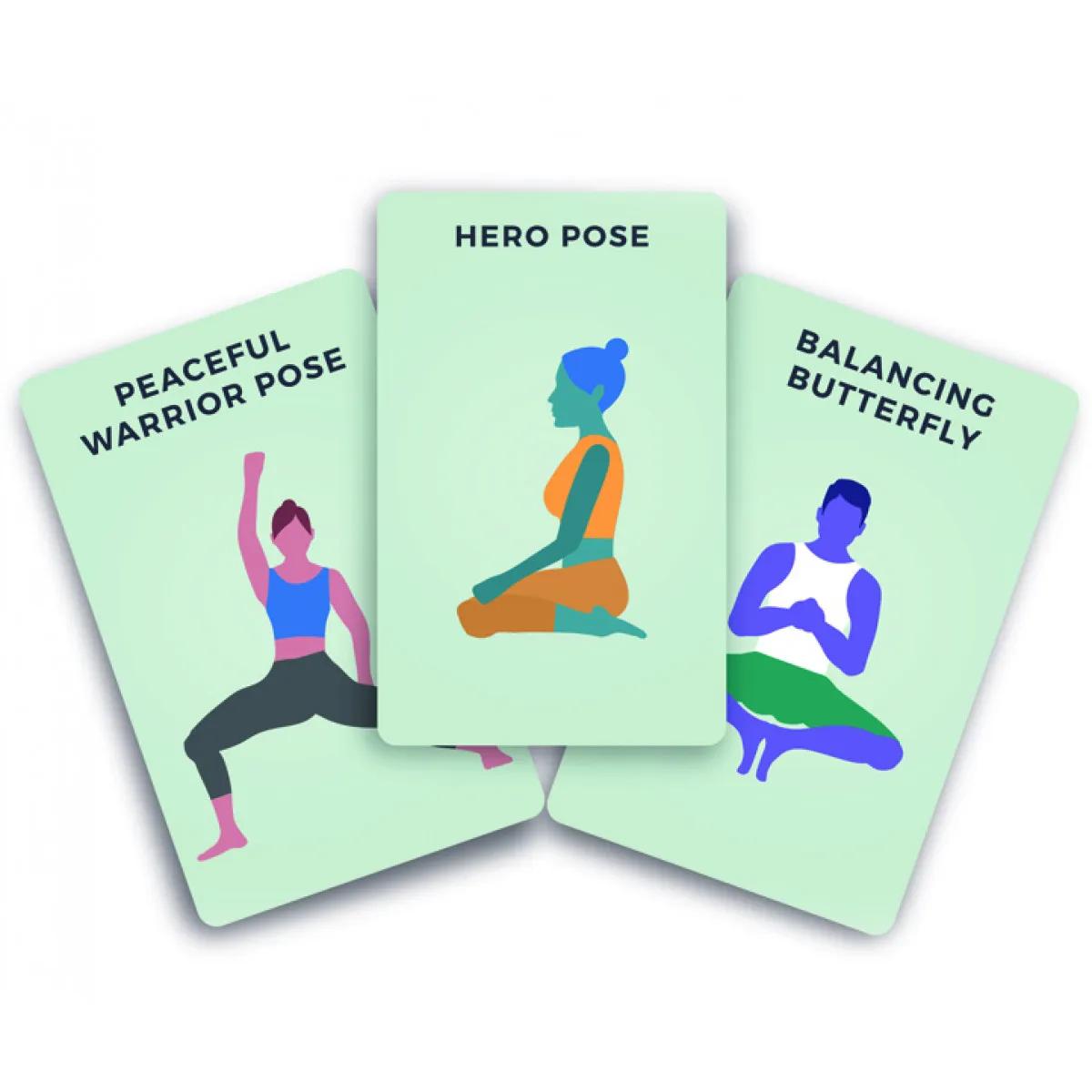 Kartice YOGA POSES 