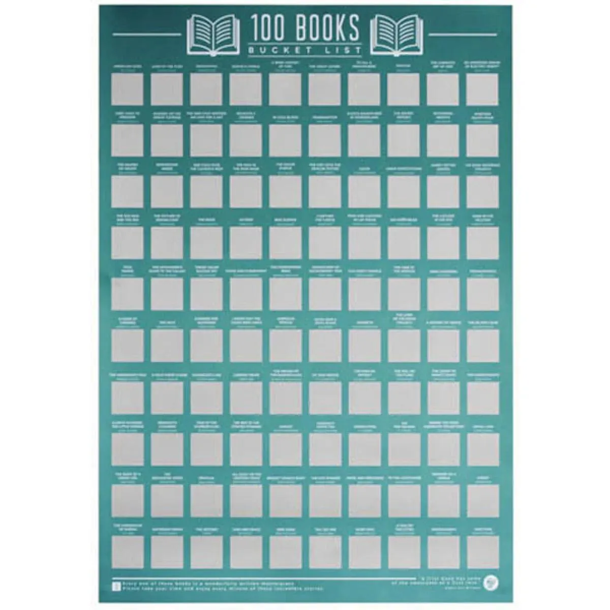 Greb-greb poster 100 BOOKS 