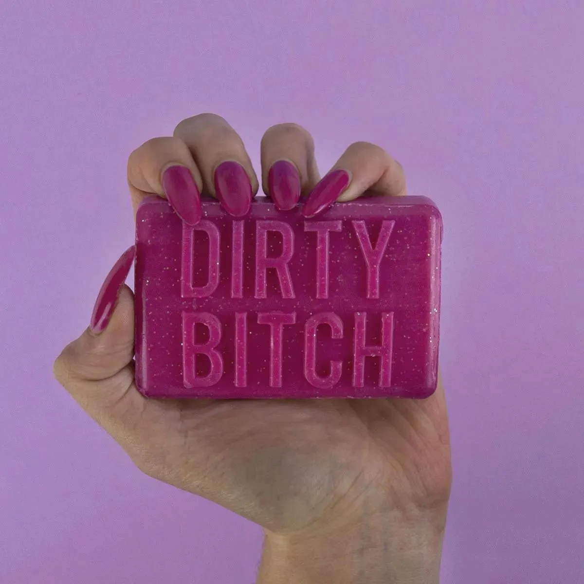 Sapun sa šljokicama DIRTY B..CH 