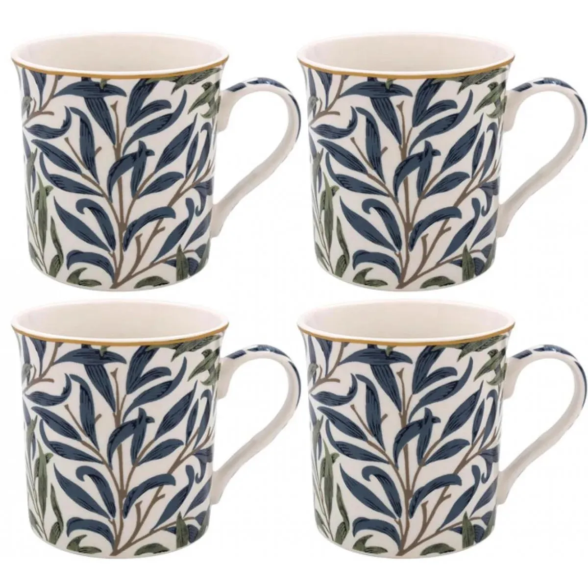 Set četiri šolje WILLOW BOUGH 