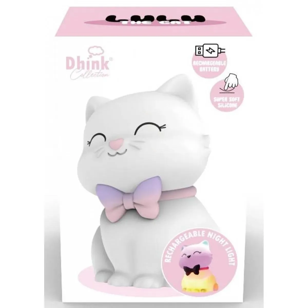 Noćna lampa BELA MACA 