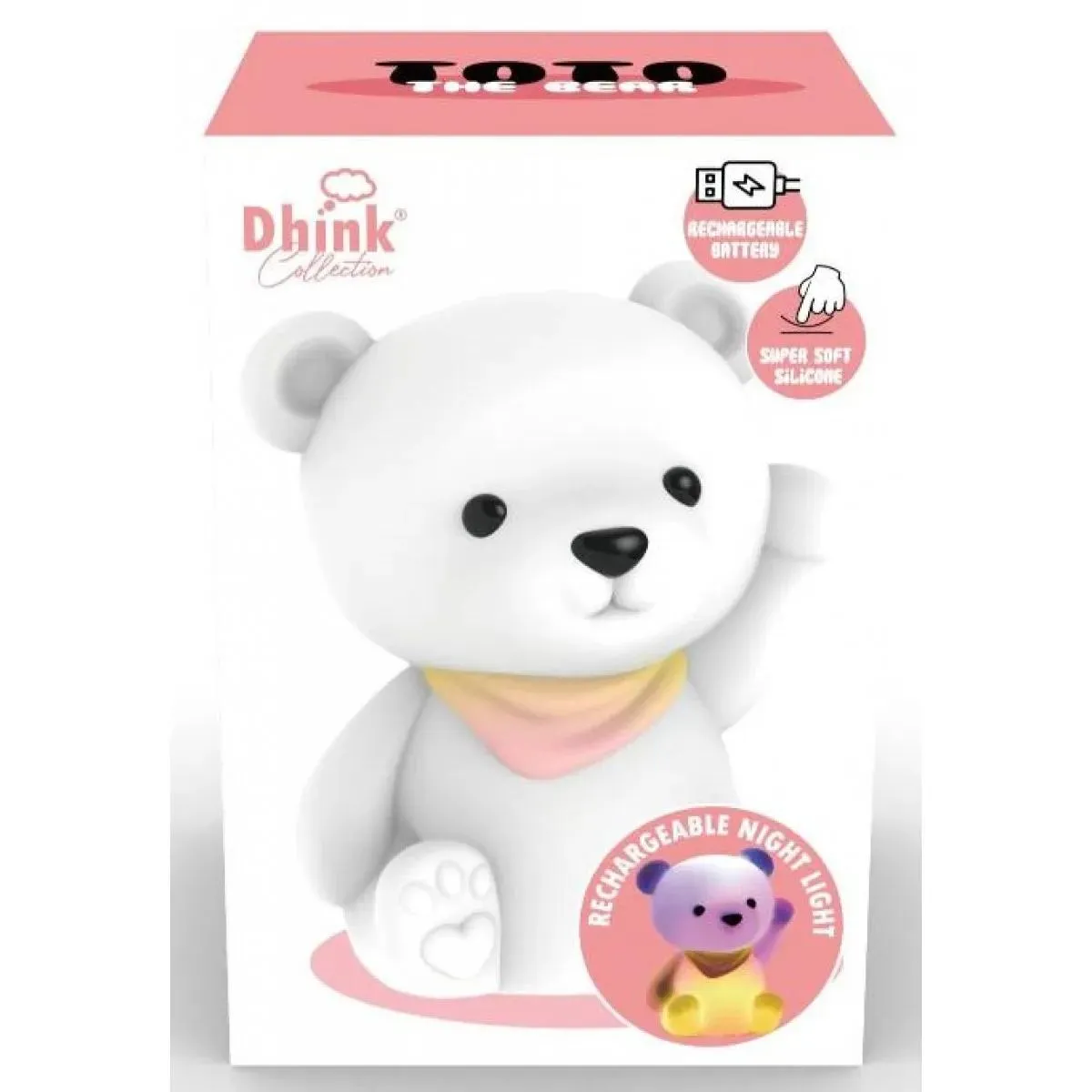 Noćna lampa BELI MEDA 