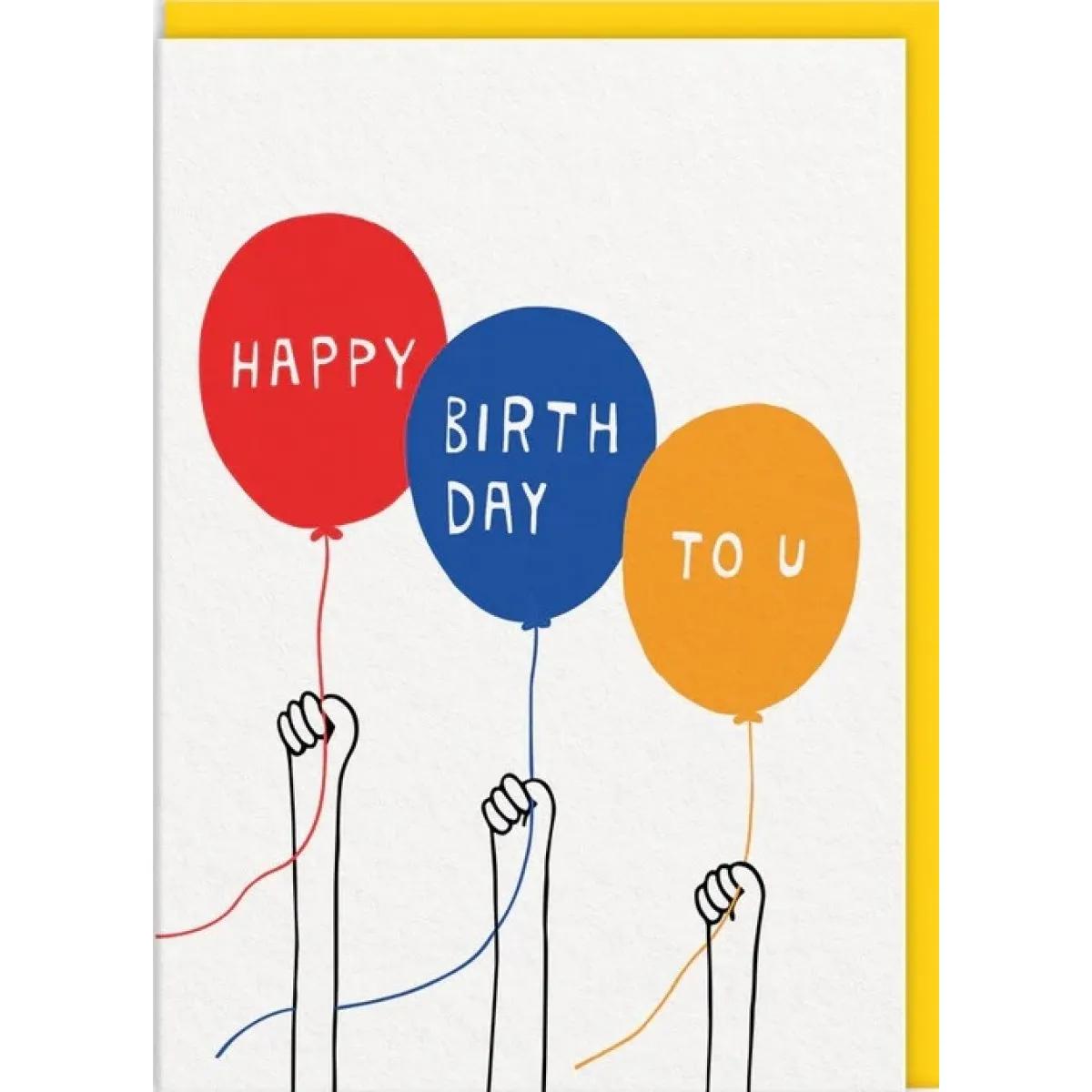 Rođendanska čestitka HAPPY BIRTHDAY TO U 