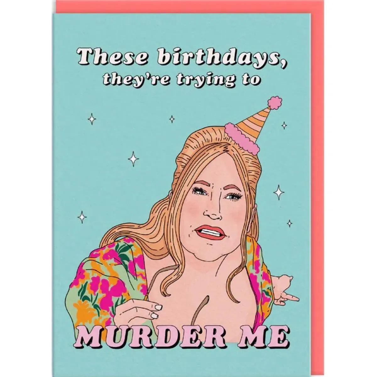 Rođendanska čestitka TRYNG TO MURDER ME 