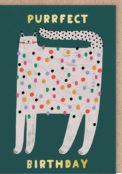 Rođendanska čestitka SPOTTY CAT 