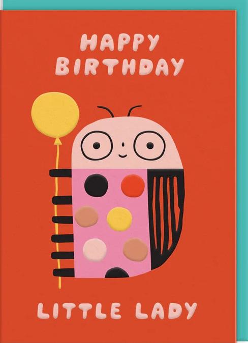 Rođendanska čestitka LITTLE LADY 