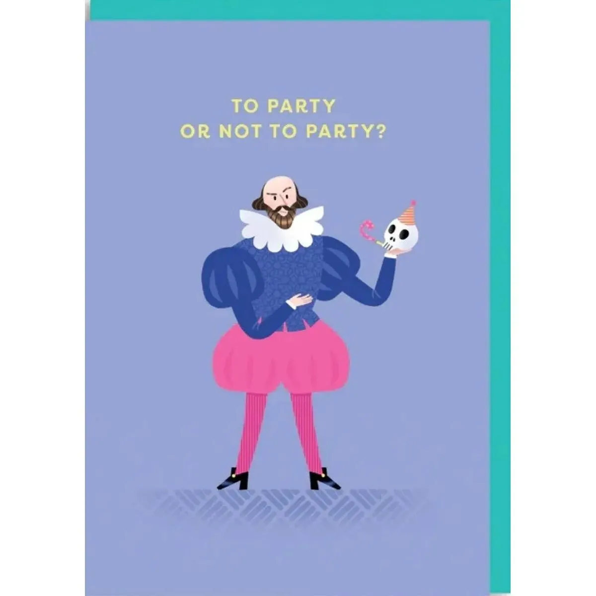 Čestitka SHAKESPEARE TO PARTY OR NOT 