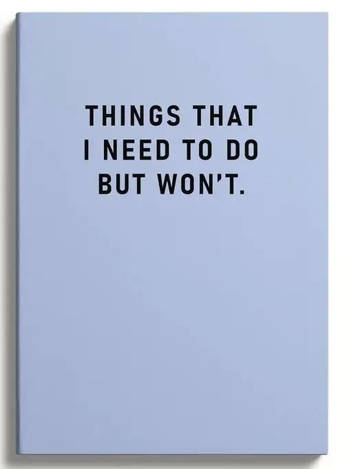 Notes A5 na linije THINGS I NEED TO DO 