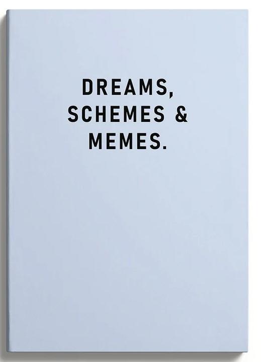 Notes A5 na linije DREAMS SCHEMES & MEMES 