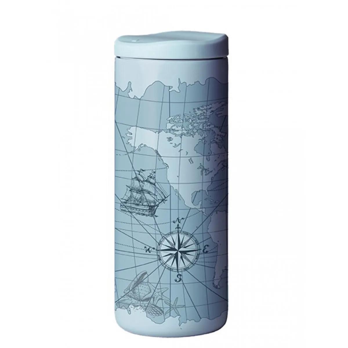 Termos flaša 350 ml ANTIQUE MAP 18x7cm 