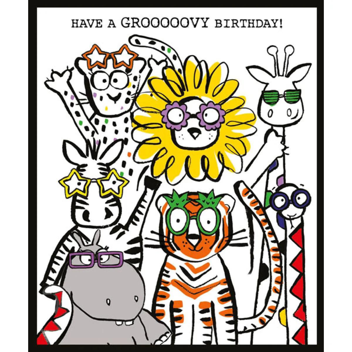 Rođendanska čestitka GROOVY GANG 