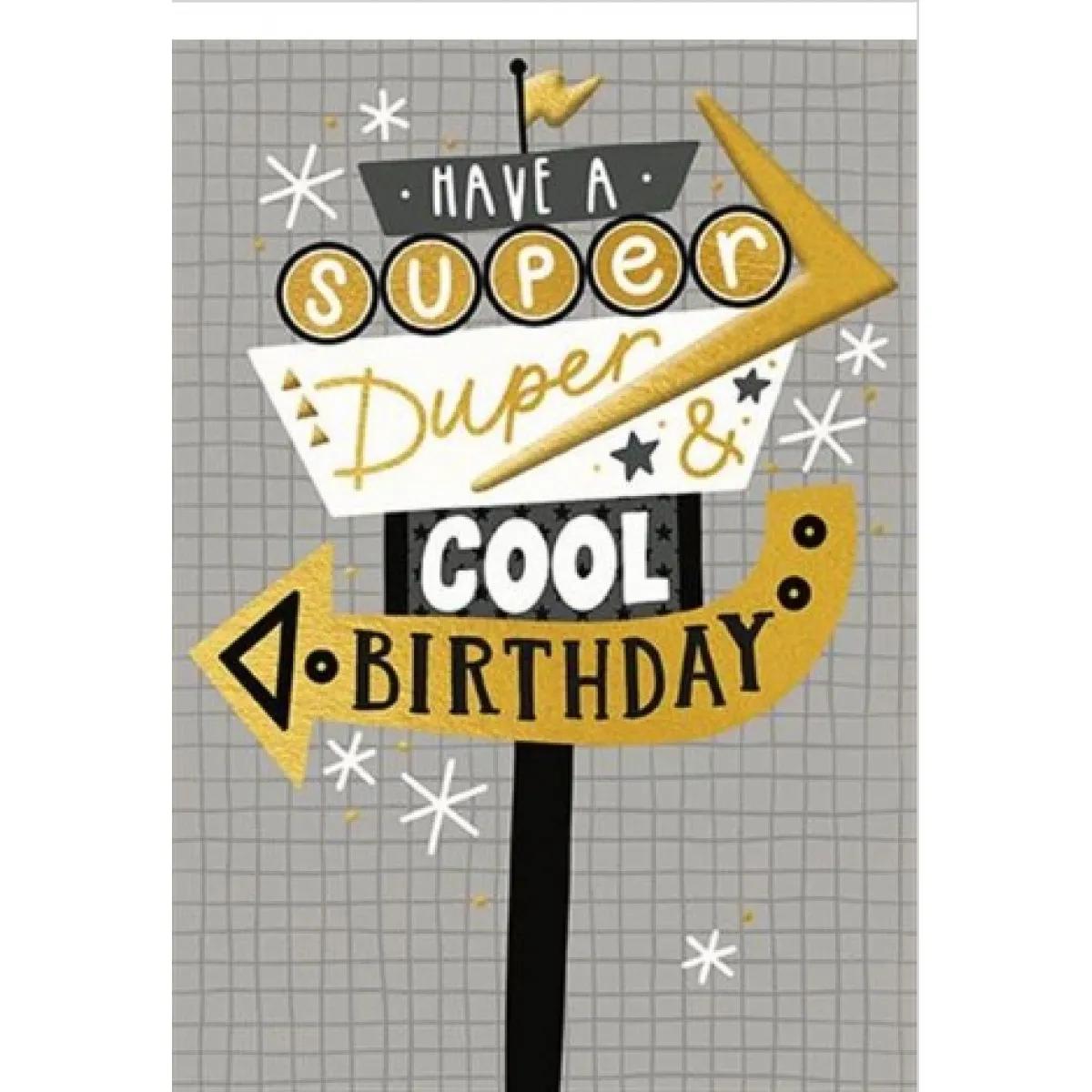 Rođendanska čestitka BIRTHDAY ROAD TRIP 