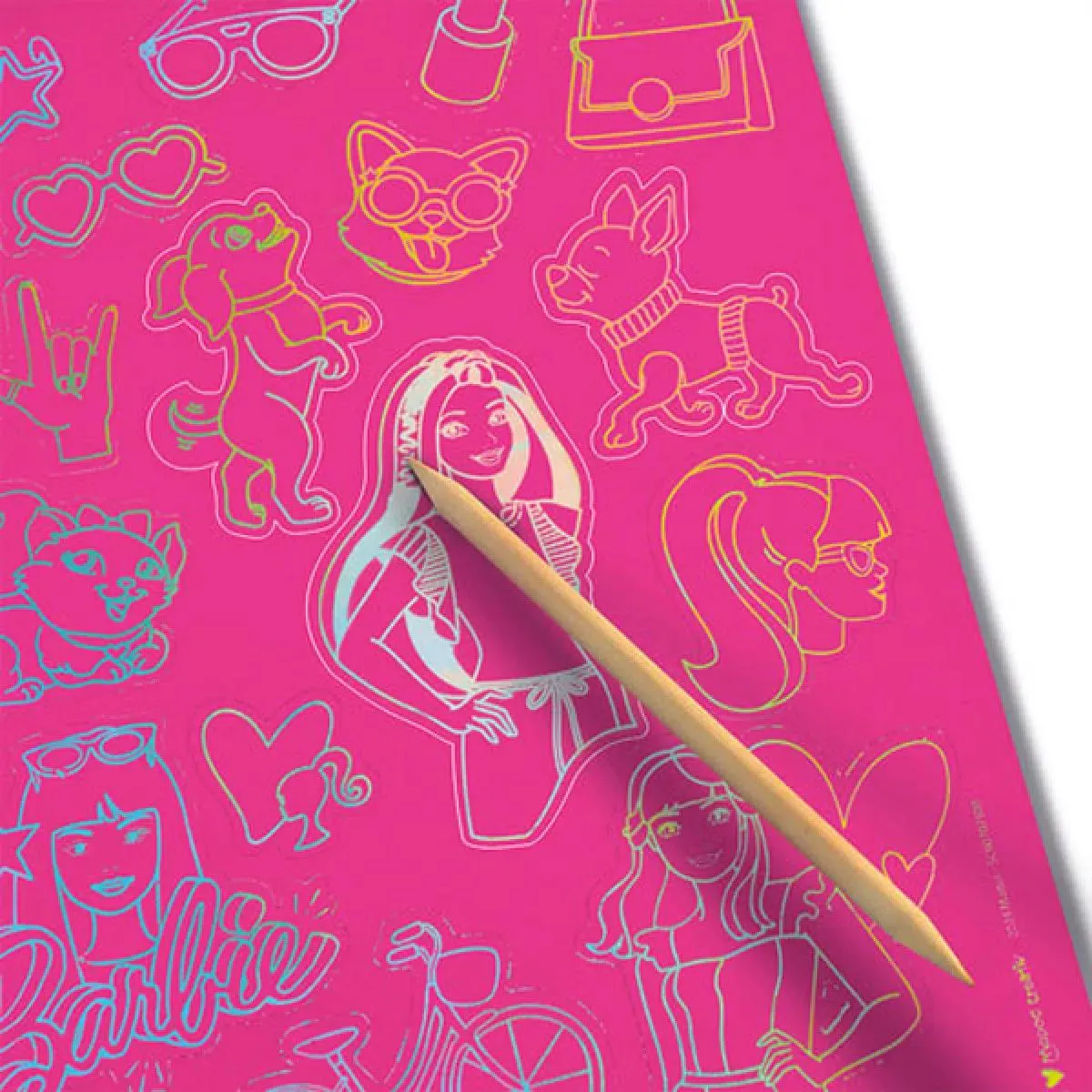 MAPED KREATIV SET BARBIE GREB-STIKERI 