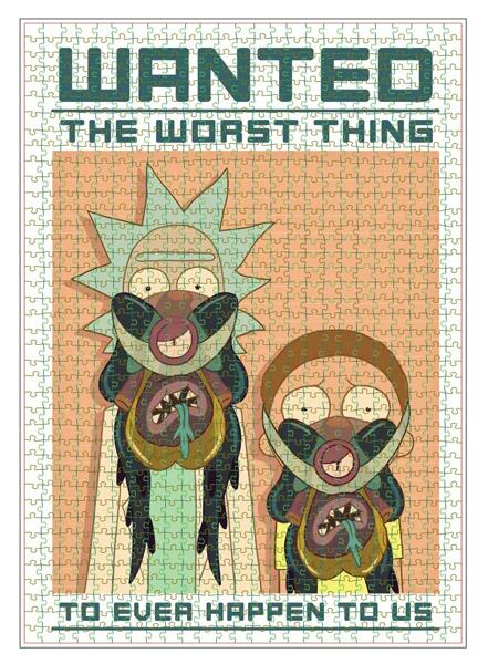 Puzzle RICK AND MORTY 1000kom 