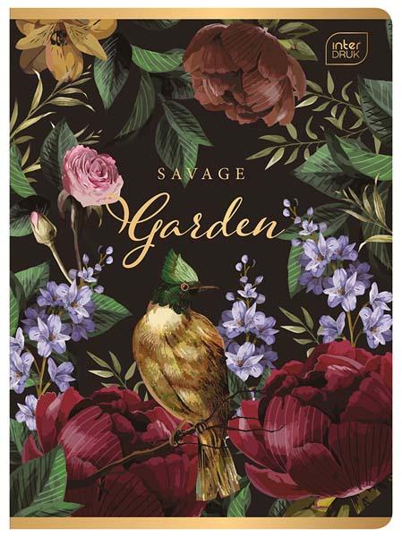 Sveska A5, kvadratići, METALLIC SAVAGE / ČETIRI VRSTE 