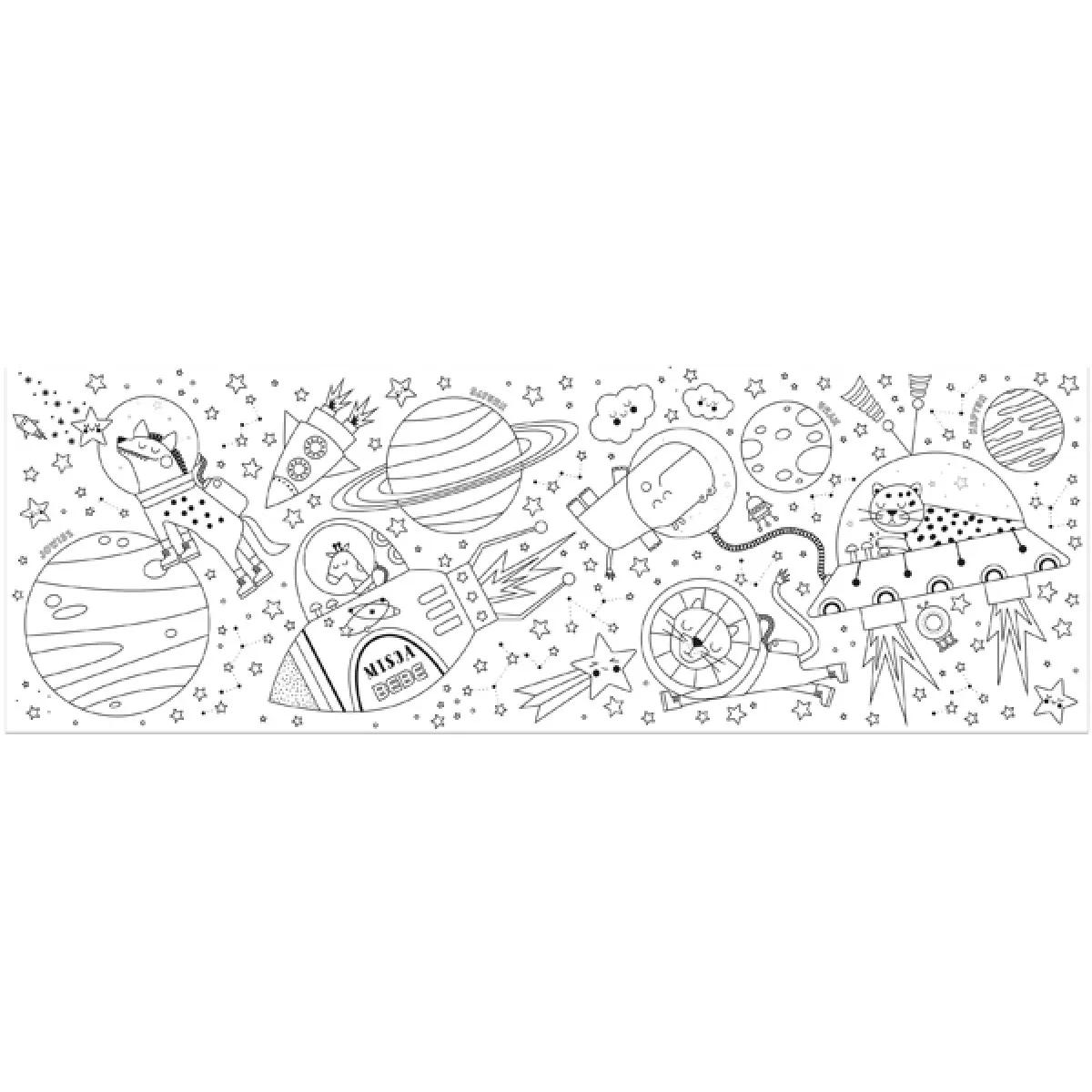 Bojanka sa stikerima BB SPACE 