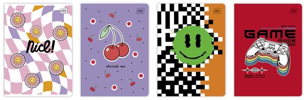 Sveska A5, kvadratići, MAGIC / 4 MOTIVA 