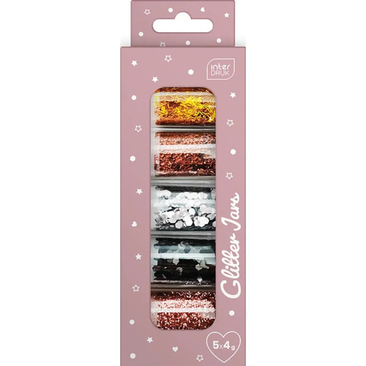 Svetlucava dekoracija GLAM 5x4g 