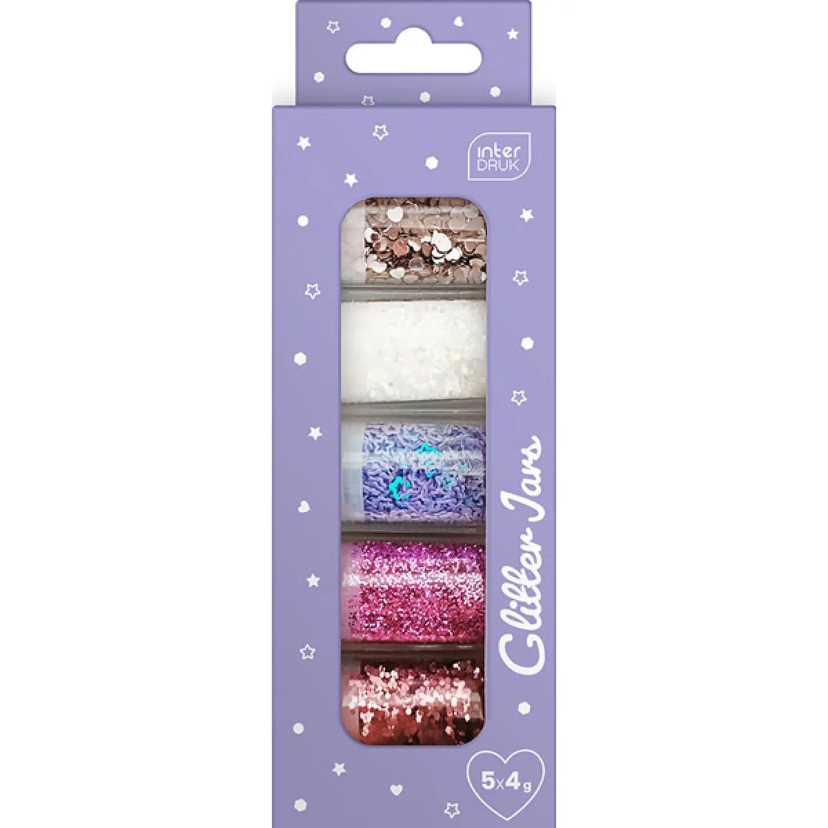 Svetlucava dekoracija JEDNOROG 5x4g 