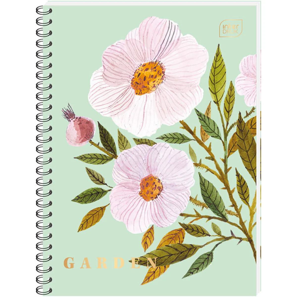 Sveska sa spiralom B5 kvadratići GARDEN / TRI VRSTE 