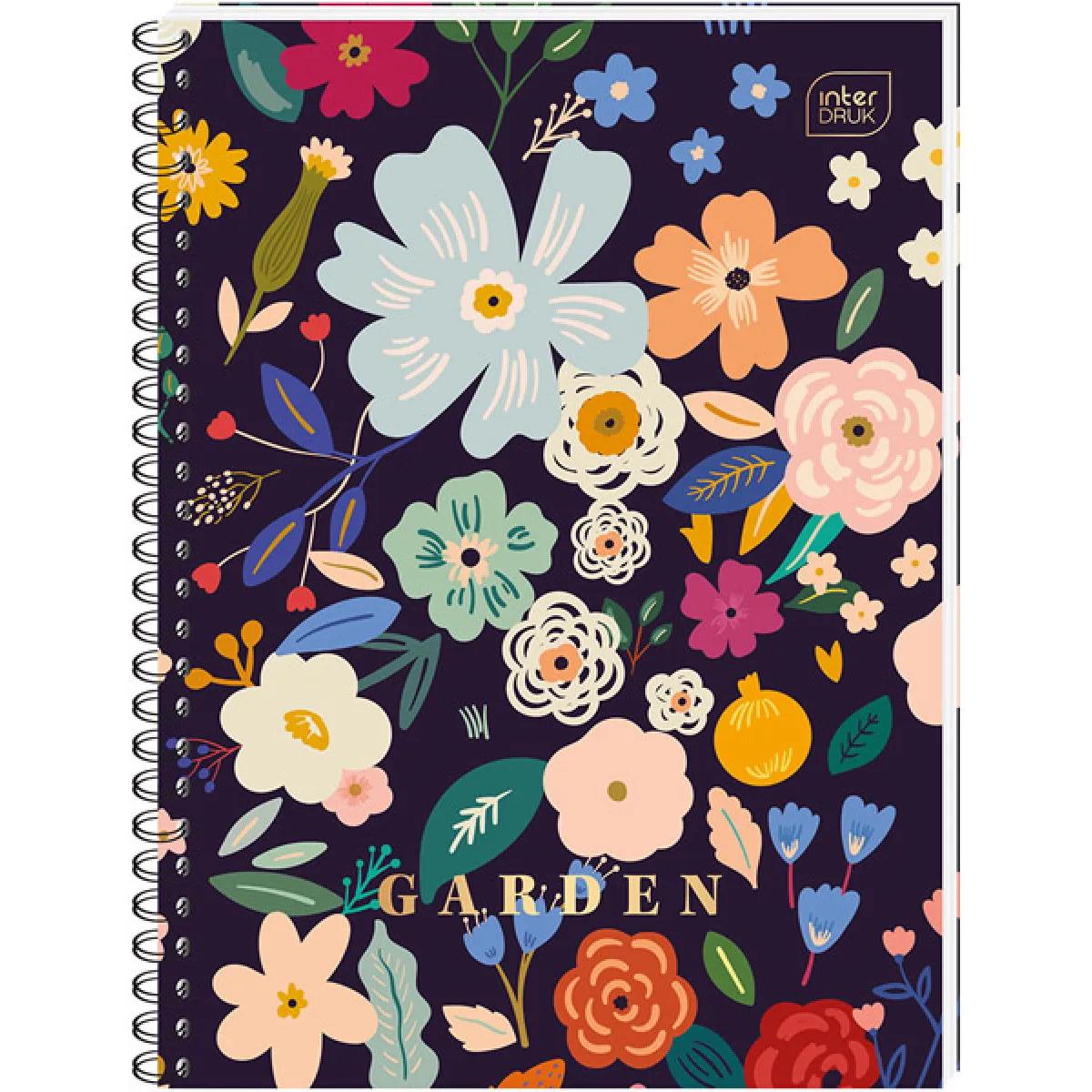 Sveska sa spiralom B5 kvadratići GARDEN / TRI VRSTE 