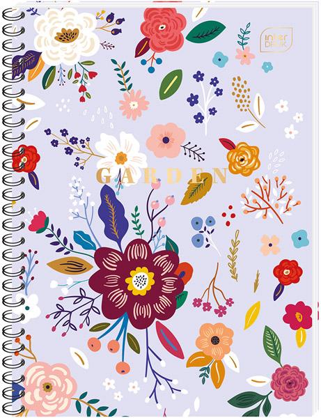 Sveska sa spiralom B5 kvadratići GARDEN / TRI VRSTE 