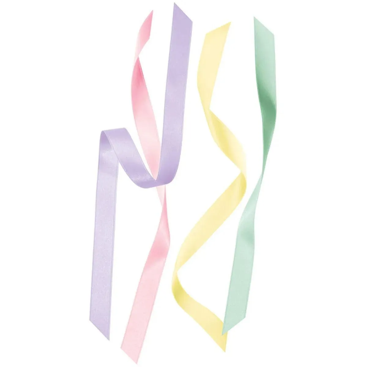 Set četiri ukrasne trake PASTEL 4x2m 
