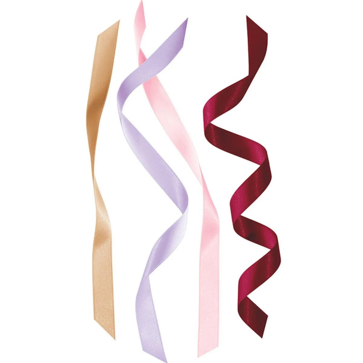 Set četiri ukrasne trake SATIN GOLD 