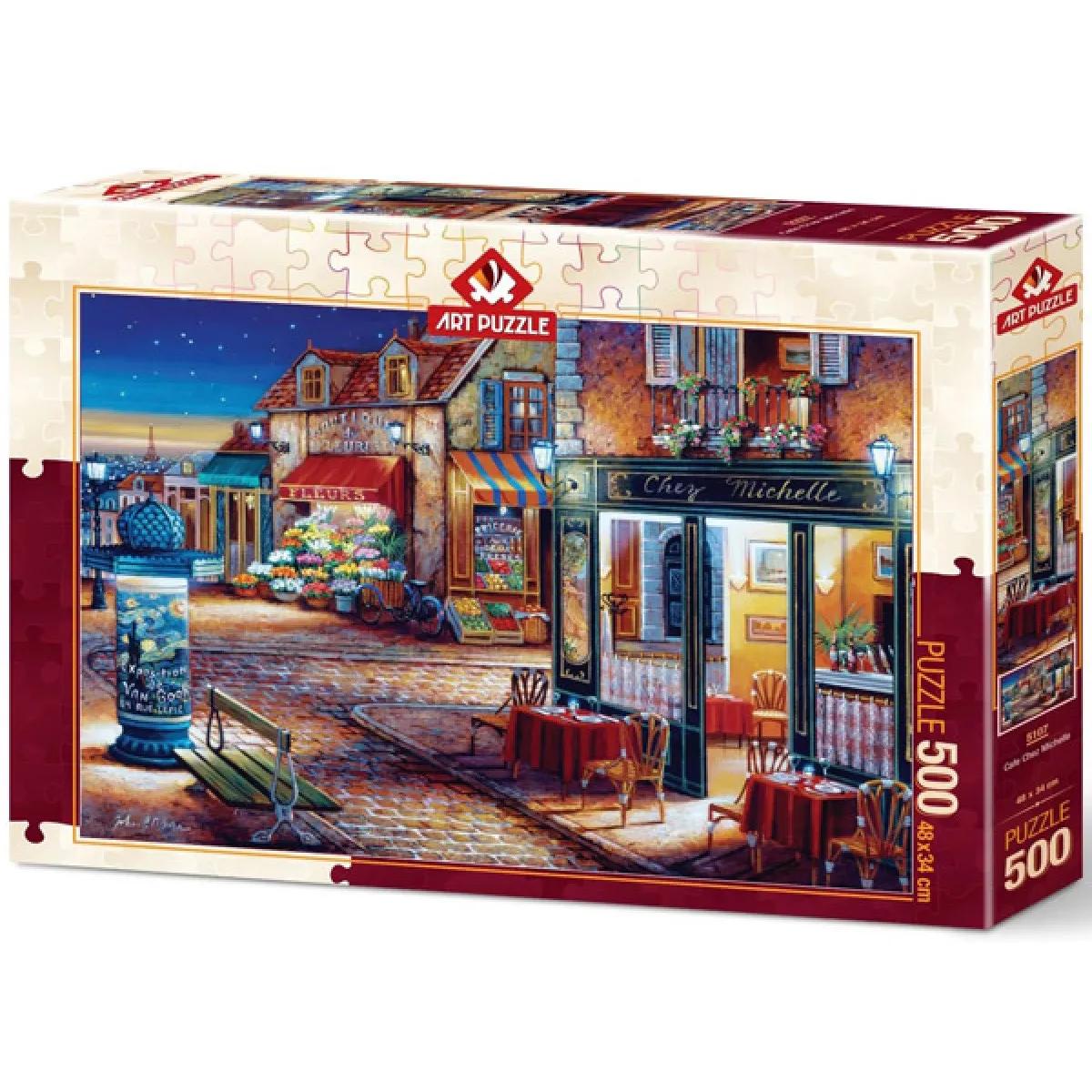 Puzzle CAFE CHEZ MICHELLE 500kom 