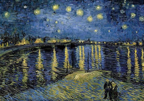 Puzzle VAN GOGH - STARRY NIGHT 1000kom 