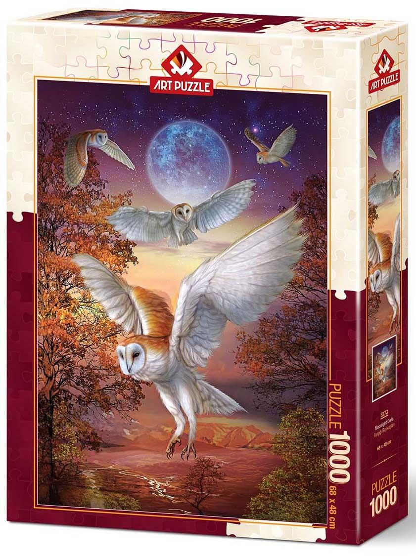 Puzzle 1000 SOVE NA MESEČINI 