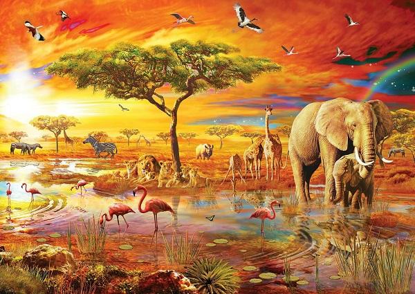 Puzzle AFRIKA SAFARI 3000kom 