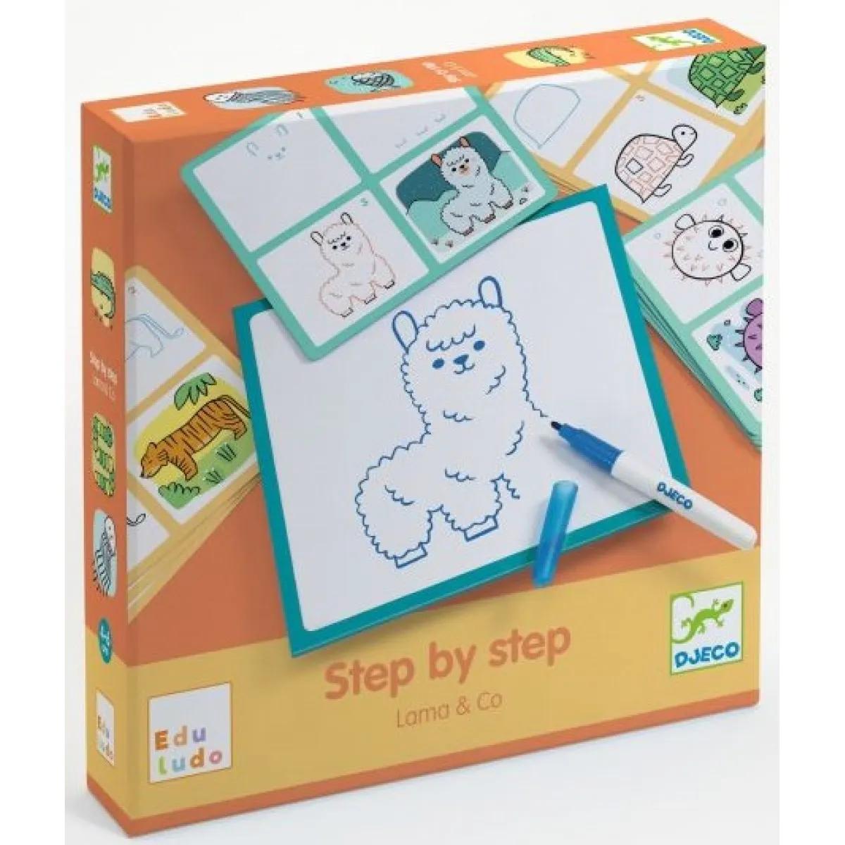 Kreativni set STEP BY STEP LAMA 