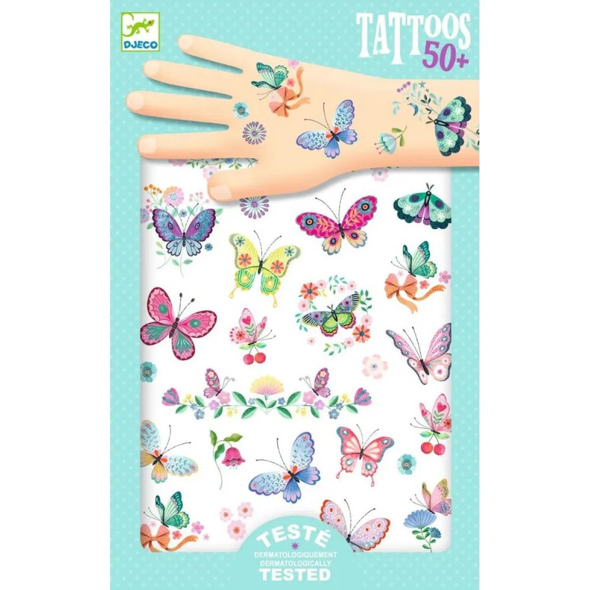 Privremene tetovaže DREAM BUTTERFLIES 