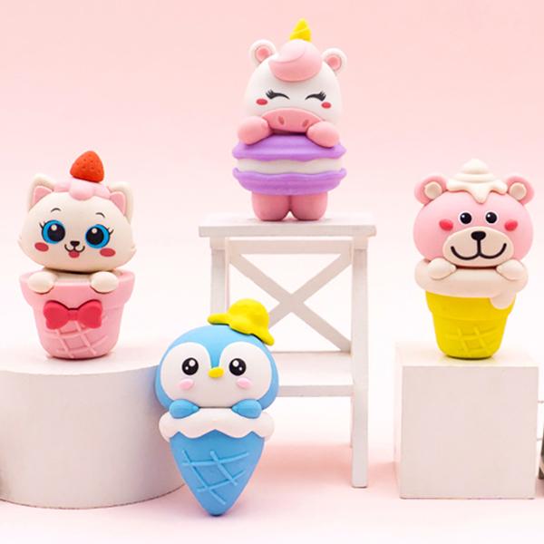 Gumice za brisanje ŽIVOTINJE / 4 VRSTE 