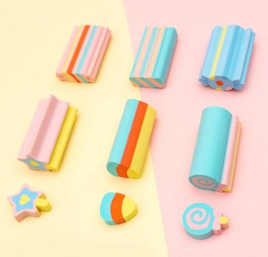 Set gumica za brisanje CANDY 