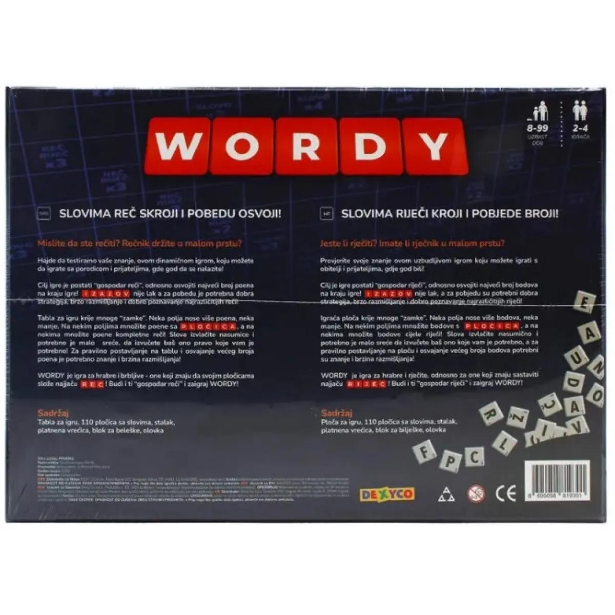 WORDY DRUŠTVENA IGRA 