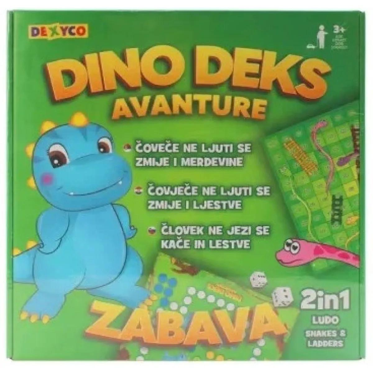 DINO DEKS AVANTURE DRUŠTVENA IGRA 