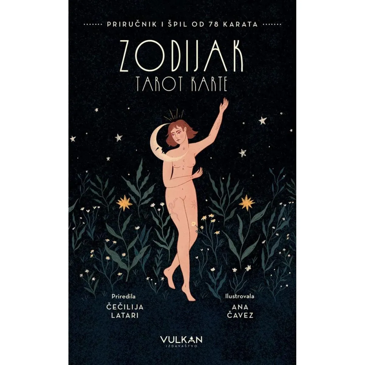 ZODIJAK TAROT KARTE Priručnik i špil od 78 karata 
