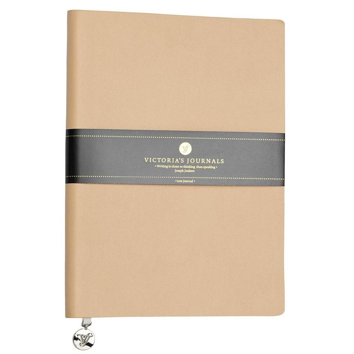 Notes fleksi A5 na linije COVER CLASSIC bež 