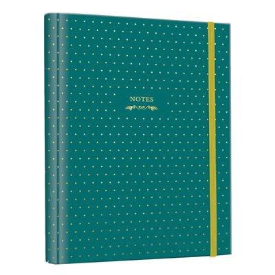 Tvrdokoričen notes sa spiralom B5 VICTORIA'S JOURNALS Tirkiz, na linije 