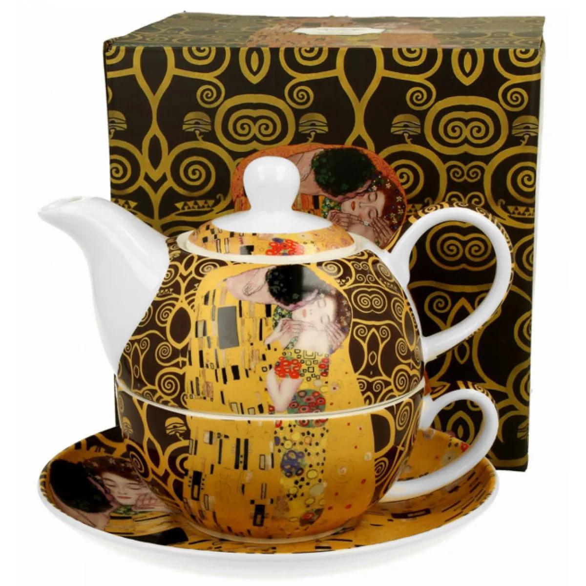 Set za čaj THE KISS BROWN -KLIMT 